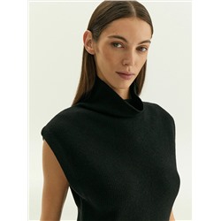 Трикотажное платье из вискозы, PL1549/melanite