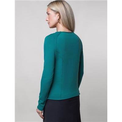 Джемпер тонкой вязки из хлопка с нейлоном