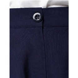 Свободные брюки с поясом на резинке из плотного лиоцелла