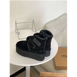 Женские зимние ботинки UG*G на высокой подошве ❄️  Реплика 1:1