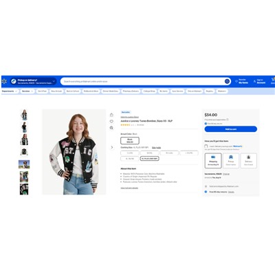 Бомбер для девочек. Экспорт. Цена на оф. сайте 34$