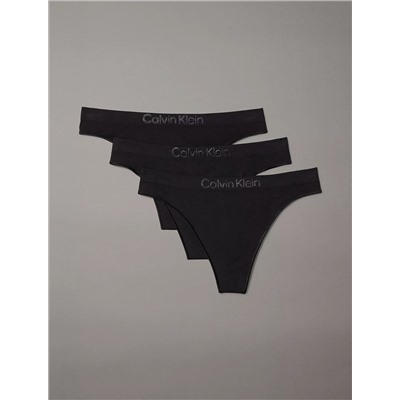 Bonded Flex 3-Pack Mid Rise Thong
