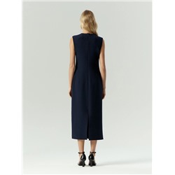 Платье-футляр макси, PL1636/madro