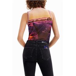 Camiseta estampado fotográfico