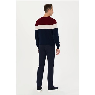 Erkek Lacivert Kanvas Pantolon