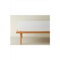 English Home Novella Premium Soft Cotton Tek Kişilik Lastikli Çarşaf Beyaz 10040259