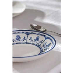 Reve Bleu Celeste Yemek Tabağı - 20 cm - Mavi/Beyaz