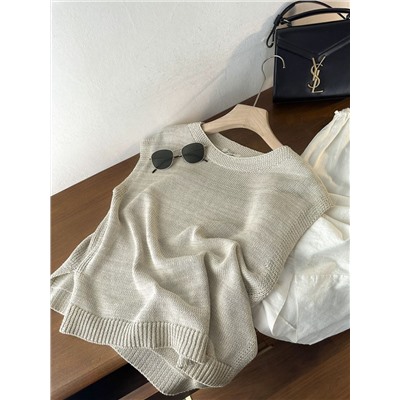 Женская трикотажная  безрукавка