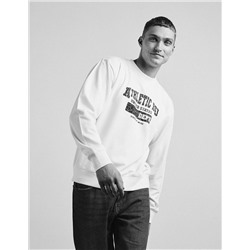 Sweatshirt, Men, White
