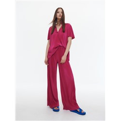 Plissierte Bluse