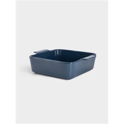 Форма для запекания, 24 см, фарфор P, квадратная, синяя, Indulgence