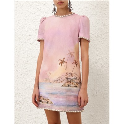 Платье люкс 100%лен