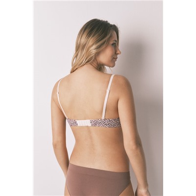 Sujetador "maternity" triangular relleno estampado LOVELY