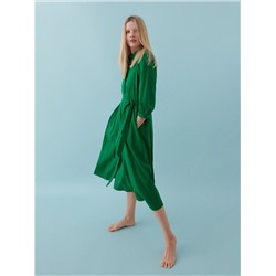 Kleid aus Leinenmischung