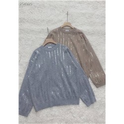 Кашемировый свитер с пайетками  Brunell*o Cucinell*i