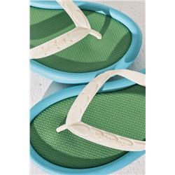 Chanclas efecto bloques color