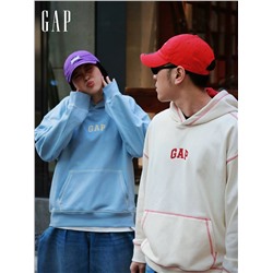 Толстовка худи с контрастной отстрочкой   ГЭ*П