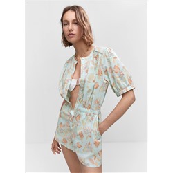 Mono corto floral