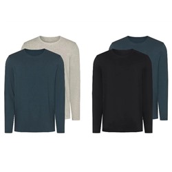 Herren Langarmshirts, 2 Stück