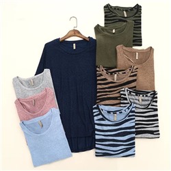 Мягкая трикотажная блузка, экспорт в Данию  ✔️Soyaconcep*t