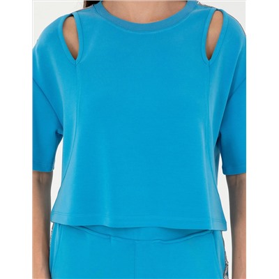 Mavi Comfort Fit Crop Modal Kumaş Sweatshirt