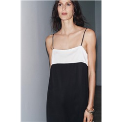 ZW COLLECTION MINIMAL SATIN DRESS