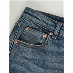 Slim-Jeans mit hoher Leibhöhe