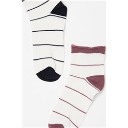 2 pares de calcetines Blanco