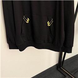 Женское свободное худи / толстовка с капюшоном   Schiaparell*i