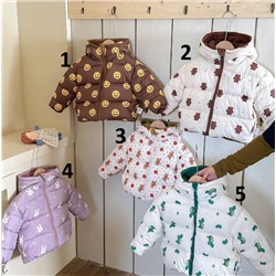 Курточка двухсторонняя. Очень милая, тепленькая, идет в размер