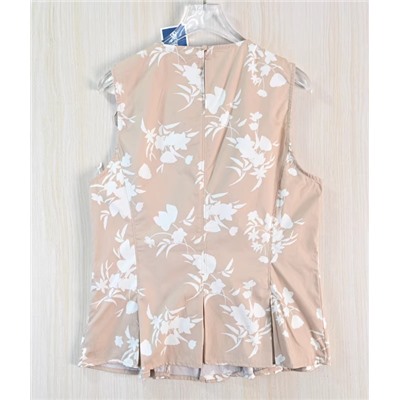 Повседневная безрукавная рубашка