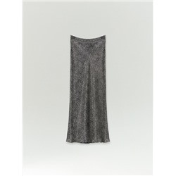 Юбка миди из 100% вискозы, S968/nocturne