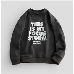 Хлопковый свитшот для мальчиков