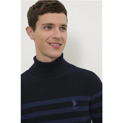 Erkek Lacivert Kazak