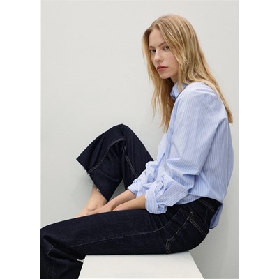 Jeans Catherin culotte rinse wash