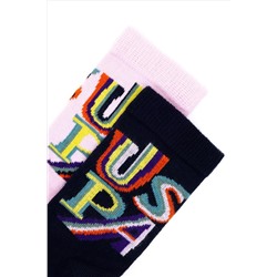 Kız Çocuk Lacivert Çorap