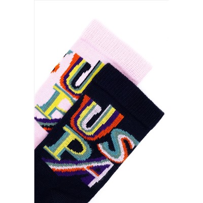 Kız Çocuk Lacivert Çorap