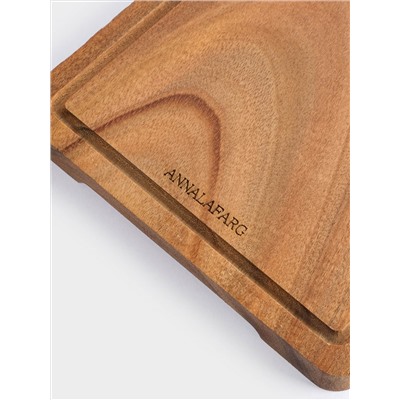 Доска разделочная, 28х16 см, прямоугольная, дерево, Timber