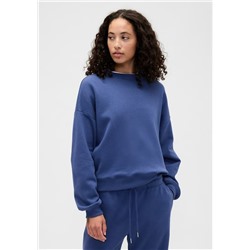 Relaxed Wedge Crewneck Sweatshirt