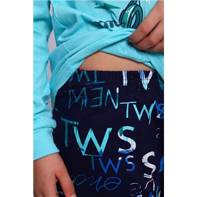 Пижама с брюками Текст НАТАЛИ #954375