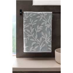 Clarisse Pamuklu Yüz Havlusu - Gri - 50x80 cm
