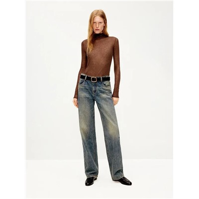 Прямые женские джинсы МО*КО