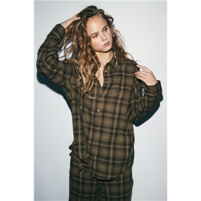 OVERSIZE CHECK SHIRT