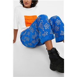 Pantalón largo floral