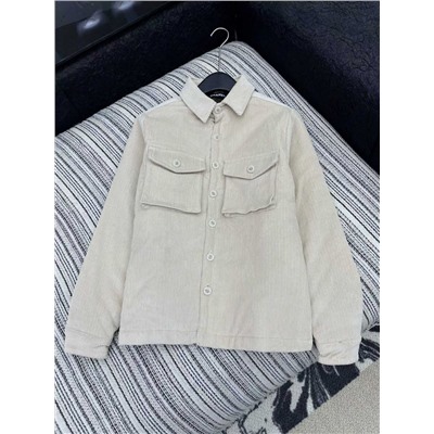 Стильная вельветовая рубашка  Chane*l