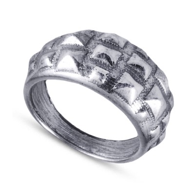 Кольцо Пилоти (покрытие серебро)