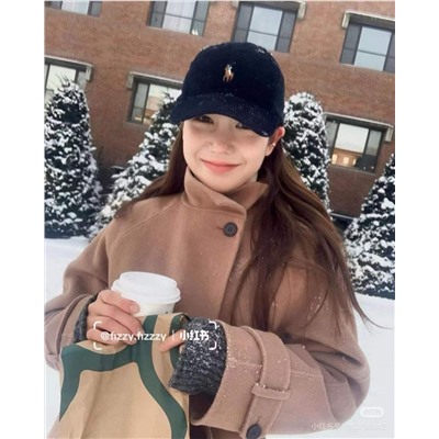 Вельветовая бейсболка унисекс   Pol*o Ralp*h Laure*n