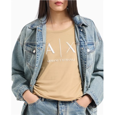 PIMA COTTON PRINT SHORT SHORT T-SHIRT