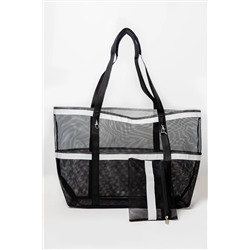 HOLIDAY BAG, Plaj Çantası Seti (1 Adet Plaj Çantası + 2 adet Plaj Havlusu + 2 adet Terlik)