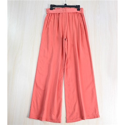 Женские широкие повседневные брюки с высокой талией